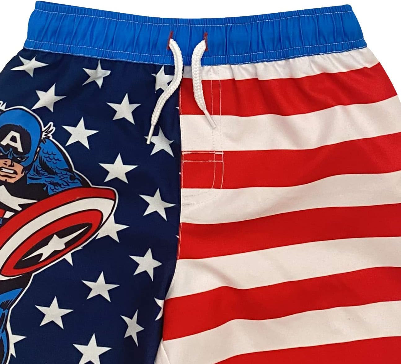 Boys 2 Piece Rash Guard & Swim Trunks Set